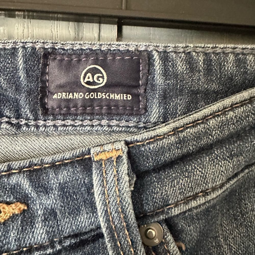 AG Adriano Goldschmied The Prima Mid Rise Cigarette Skinny Jeans 26R - Picture 6 of 7